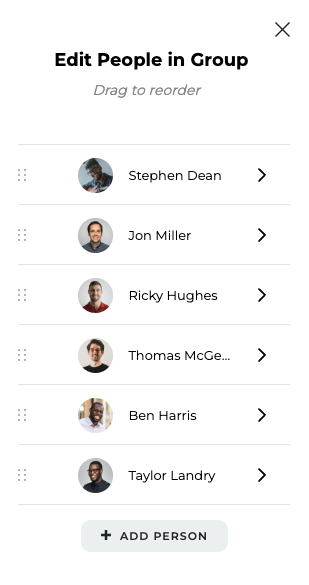Edit members