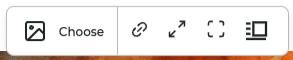 Floating toolbar